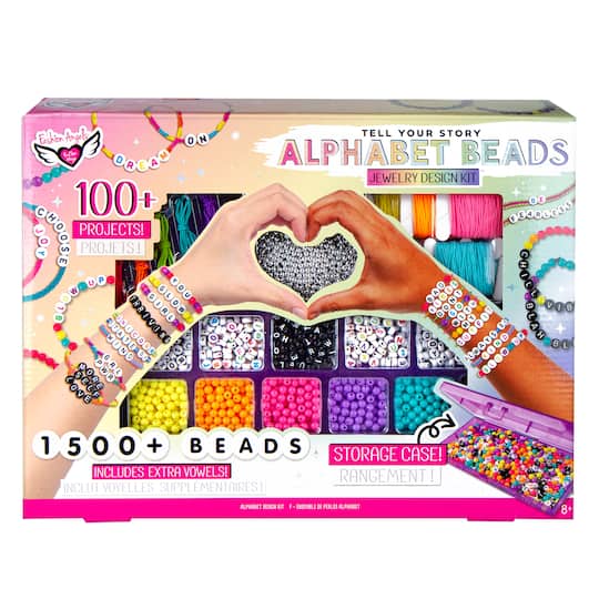 Fashion Angels® Tell Your Story Alphabet Beads Jewelry Design Kit™